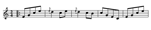 Hamilton House - staff notation
