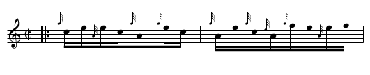 Hamilton's Nutsack - staff notation