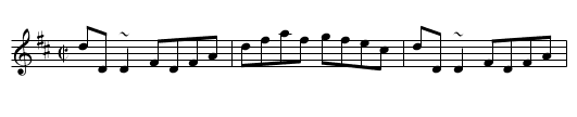 Hand Me Down the Tackle - staff notation