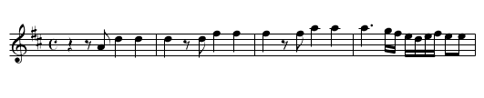 Handel's Water Piece. RH.165 - staff notation