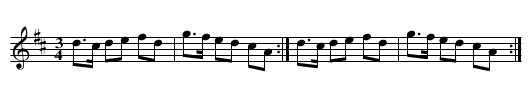 Handskarna du gav mig - staff notation