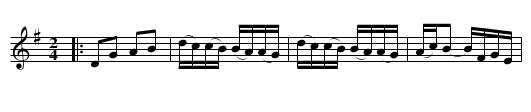 Hangul (Moldavian Dance) - staff notation