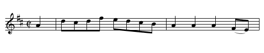 Hanover Square - staff notation