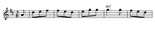 Hans = Adam - staff notation