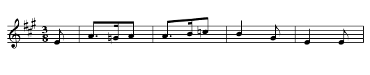 HANS NABER ICH HEBB - staff notation