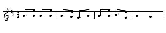 Hanske van Leuven - staff notation