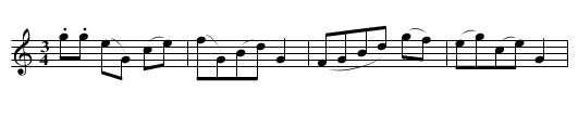 Hanslbauer-Steirische (3.) - staff notation