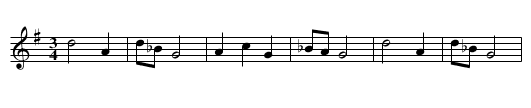 Hanusie moja slubuj mi badx moja - staff notation