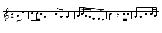 Haozi benlai shi lingqi - staff notation