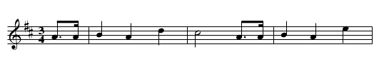 Happy Birthday to You - staff notation