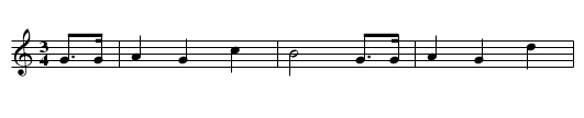Happy Birthday to You - staff notation