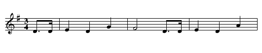 Happy Birthday to You - staff notation