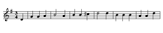 HAPPY MAN - staff notation
