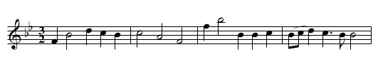 Happy Meeting [2]. (p)1696.PLFD1.357, The - staff notation