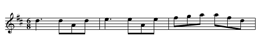 Happy Night, The - staff notation