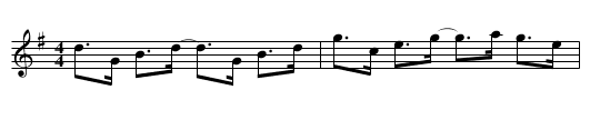 Happy One-Step, The - staff notation