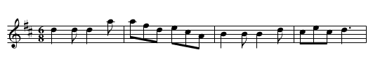 Happy Pair, The - staff notation