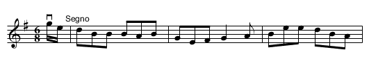 Happy to Meet, Sorry to Part - staff notation