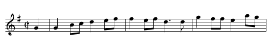 Happy Virgin, The - staff notation