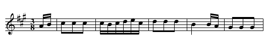 Haran's Waltz - staff notation