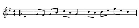 Harbour Lights - staff notation