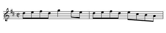 Hard Pan - staff notation
