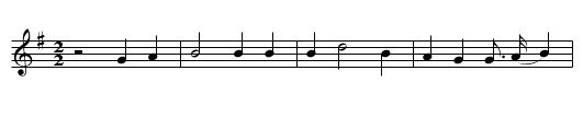 Hard Times (Come again no more) - staff notation