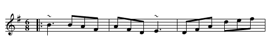 Hardiman's Fancy Jig - staff notation