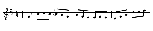 Hardman's Jig - staff notation