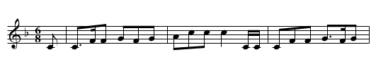 Hare Hunting Song - staff notation
