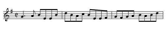 Hare's Paw, The  - staff notation