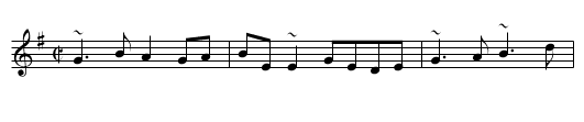 Hare's Paw, The - staff notation