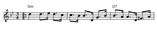 H&aring;rgal&aring;ten - staff notation