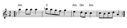 Harimon 2 - staff notation