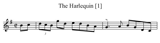 Harlequin [1], The - staff notation