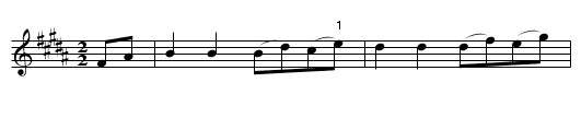 Harlequin Hornpipe. GS.053 - staff notation