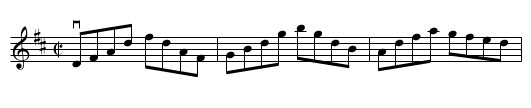 Harlequin -- Hornpipe - staff notation