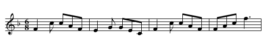 Harlequin in the Mud or Busby's Frolick (JW 148) - staff notation