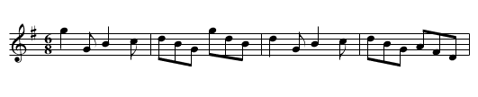 Harlequin Sorcerer. WCD3/6.065 - staff notation