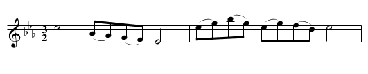 Harly Bush Fair. ThoH.028 - staff notation
