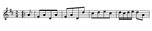 Harper's Frolic - staff notation