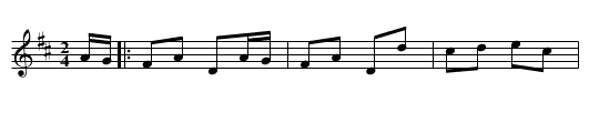 Harper's Frolic - staff notation