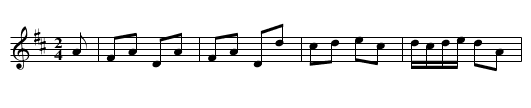 Harper's Frolick. ASH.04 - staff notation