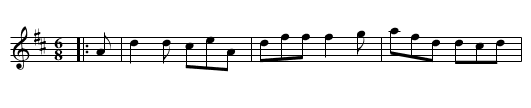 Harrington's Hall - staff notation