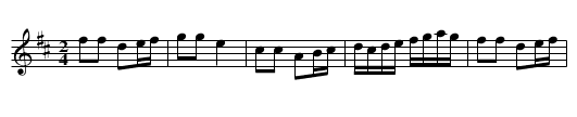 Harriott - staff notation