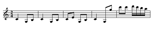 Harrison Sett Figure 3 - staff notation