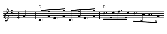Harvest Home Hornpipe - staff notation