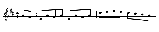Harvest Home, The - staff notation