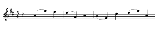 HARVEST HOME - staff notation