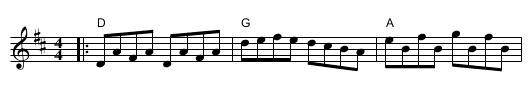 Harvest Home - staff notation